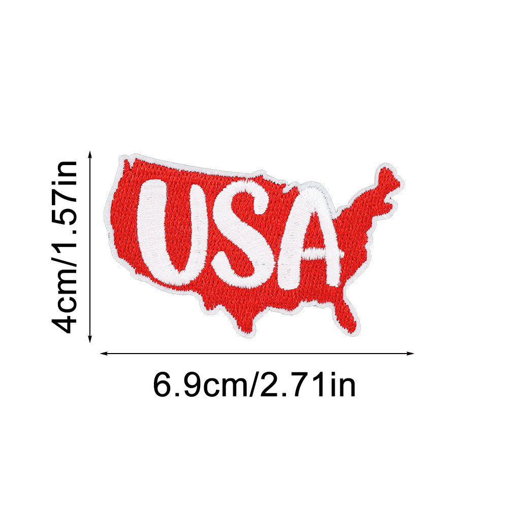 Wholesale Independence Day Embroidered Patch